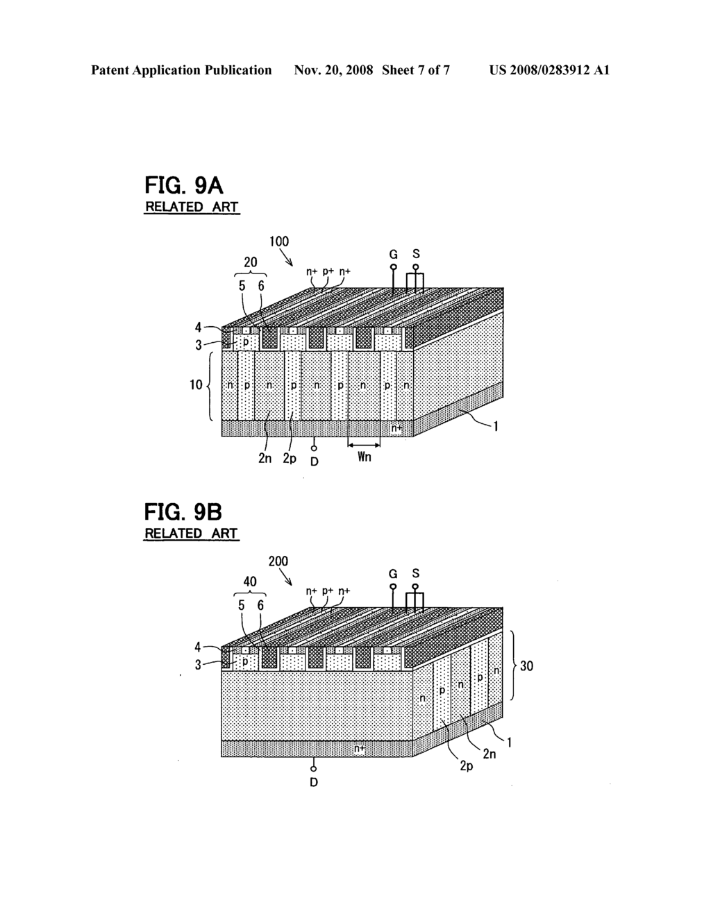 Semiconductor device having super junction structure and method of manufacturing the same - diagram, schematic, and image 08