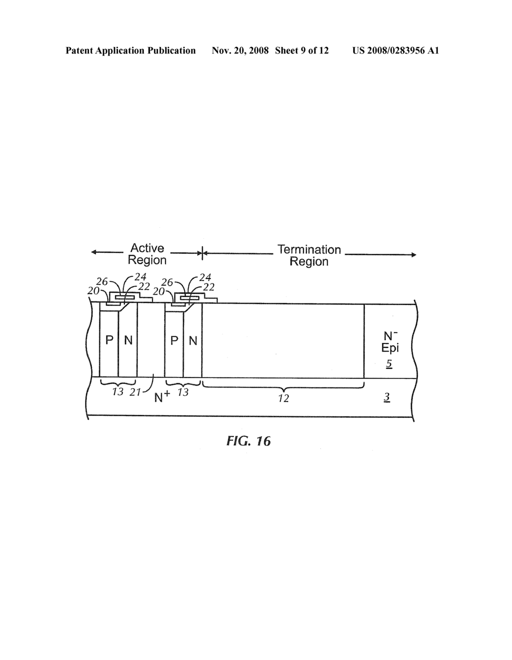 PROCESS FOR HIGH VOLTAGE SUPERJUNCTION TERMINATION - diagram, schematic, and image 10