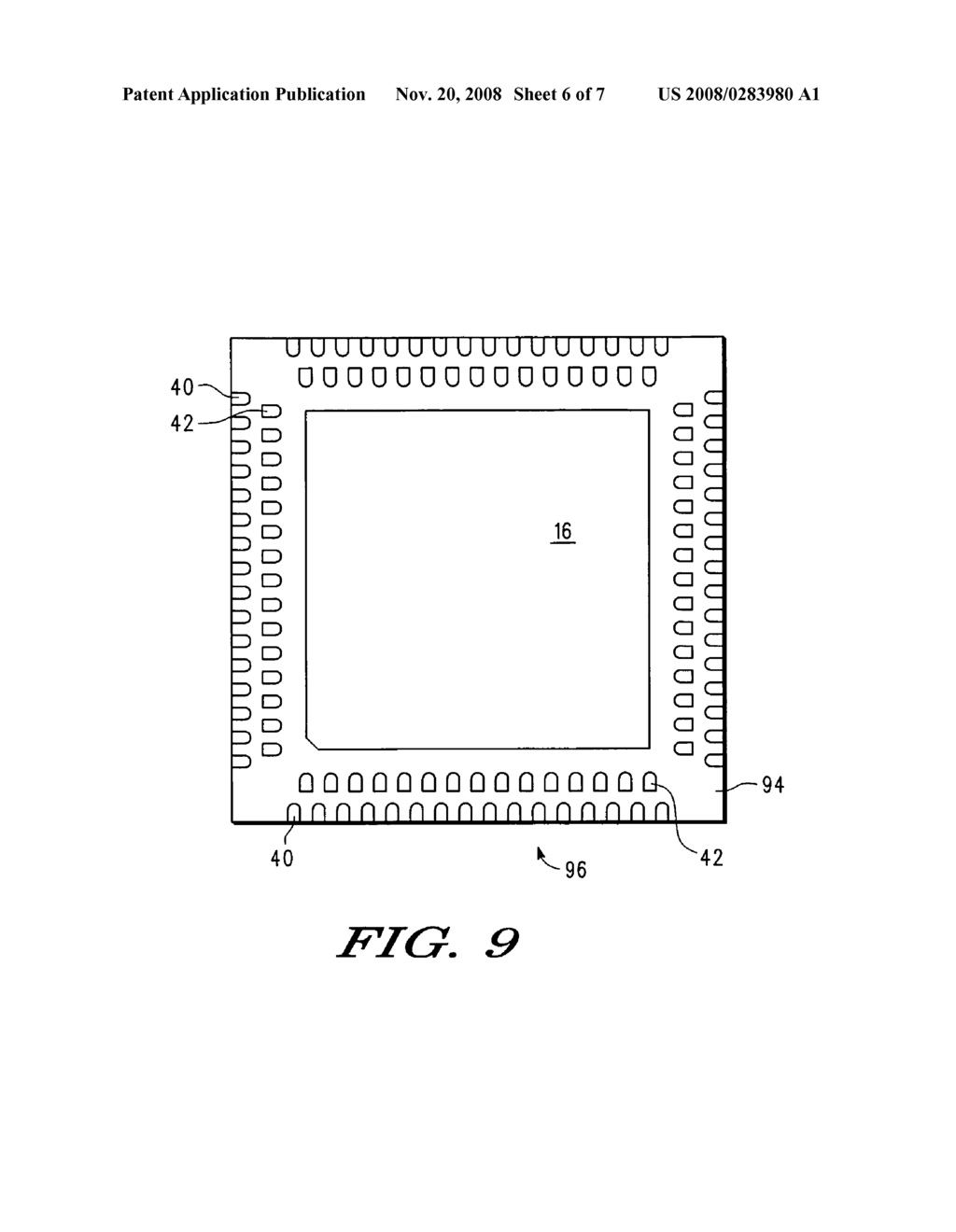 LEAD FRAME FOR SEMICONDUCTOR PACKAGE - diagram, schematic, and image 07