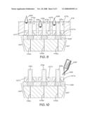 Chip Package with Pin Stabilization Layer diagram and image