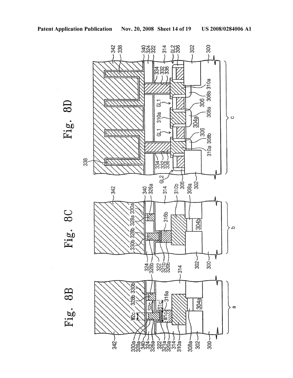 Semiconductor devices including interlayer conductive contacts and methods of forming the same - diagram, schematic, and image 15