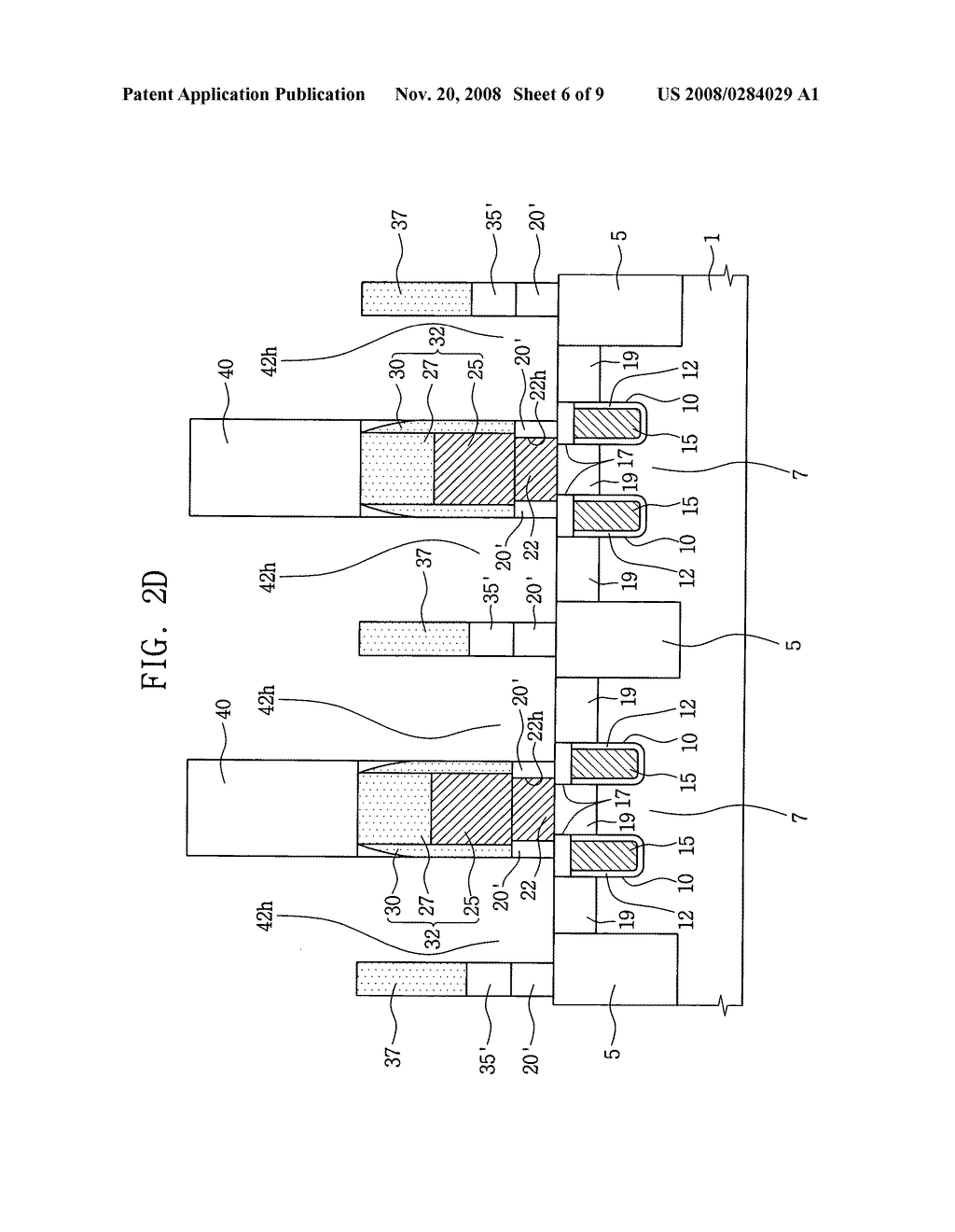 Contact structures and semiconductor devices including the same and methods of forming the same - diagram, schematic, and image 07