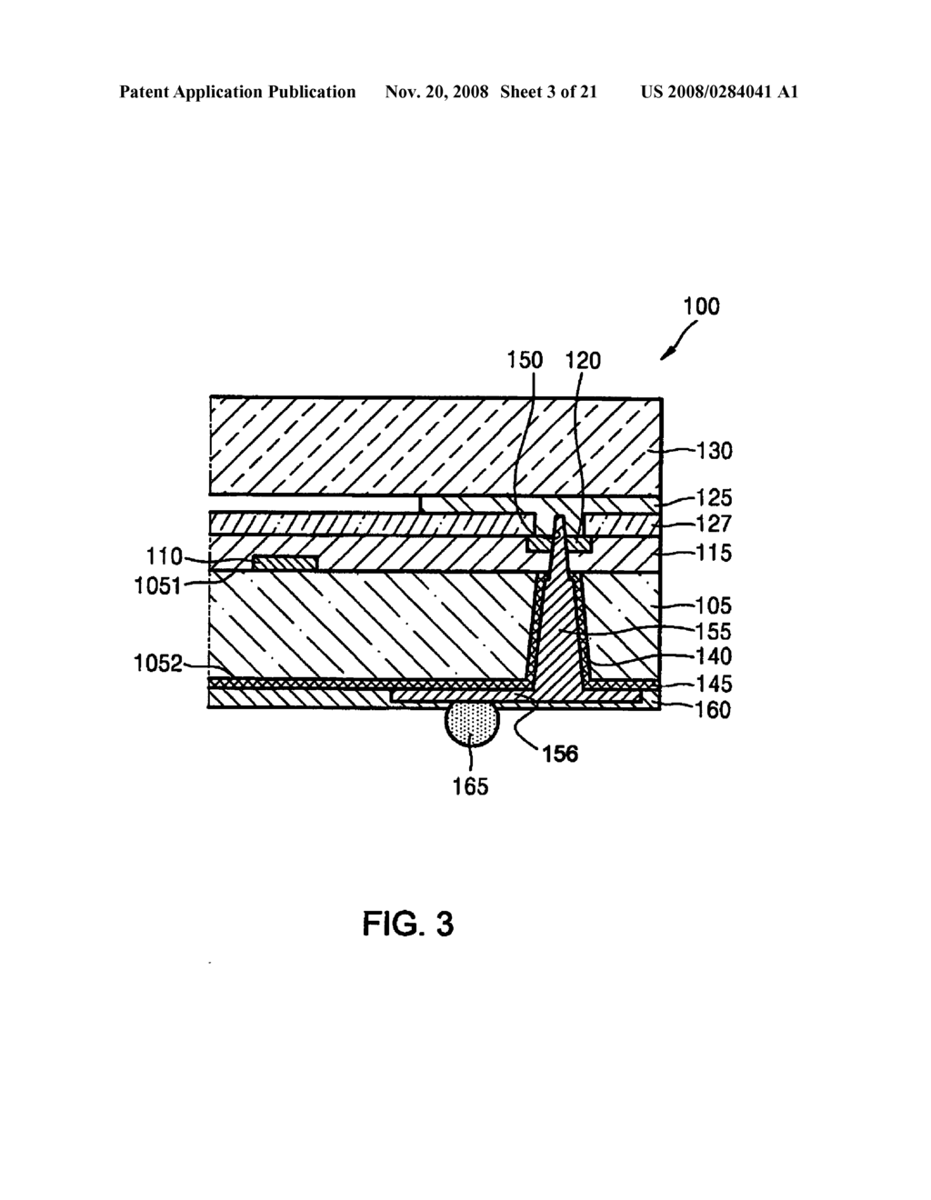 SEMICONDUCTOR PACKAGE WITH THROUGH SILICON VIA AND RELATED METHOD OF FABRICATION - diagram, schematic, and image 04