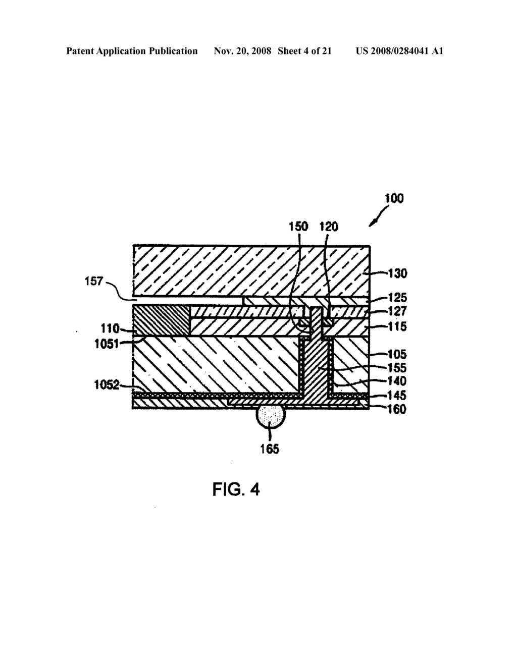 SEMICONDUCTOR PACKAGE WITH THROUGH SILICON VIA AND RELATED METHOD OF FABRICATION - diagram, schematic, and image 05