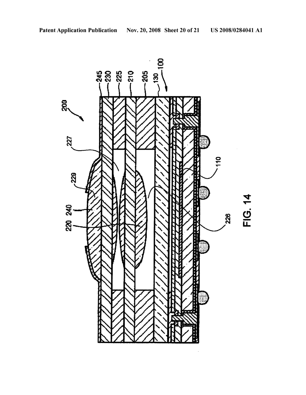 SEMICONDUCTOR PACKAGE WITH THROUGH SILICON VIA AND RELATED METHOD OF FABRICATION - diagram, schematic, and image 21