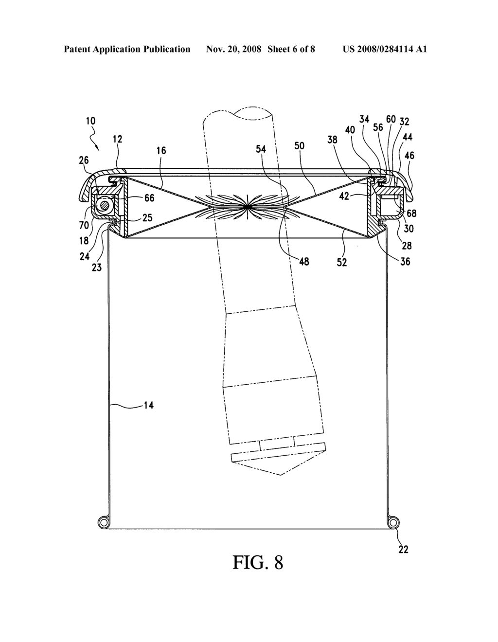 Motor-driven laparoscopic seal assembly - diagram, schematic, and image 07