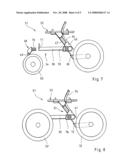 Collapsible Frame for a Pushchair diagram and image