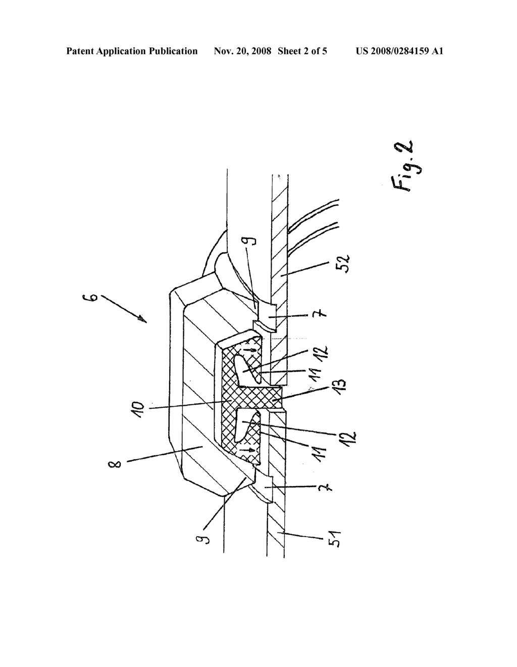 Pipeline Coupling with a Sealing Ring, and Pipeline System for the Delivery of Thick Matter - diagram, schematic, and image 03