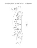 Method and system for generating electricity through the use of a moving vehicle diagram and image