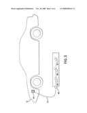 Method and system for generating electricity through the use of a moving vehicle diagram and image