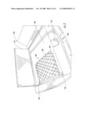 VEHICLE CARGO FLOOR ORGANIZER diagram and image