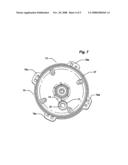 Water-resistant electric motor diagram and image