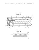 Method of stabilizing a frequency of a piezoelectric vibration element diagram and image