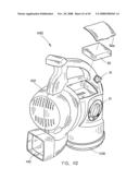 Hybrid electric cleaning device diagram and image