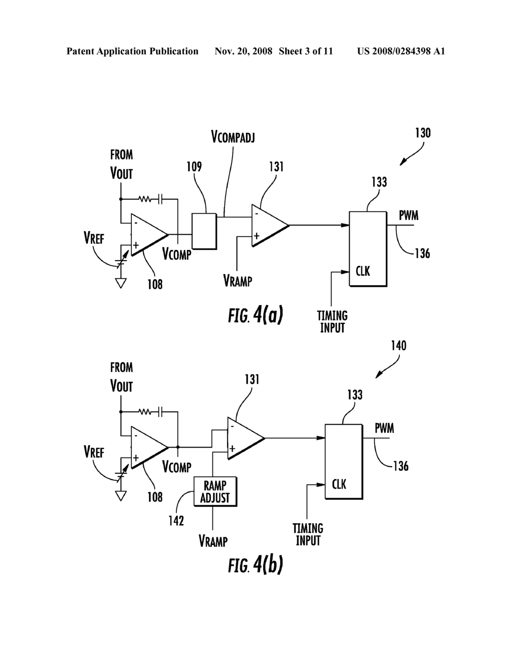 Controller having comp node voltage shift cancellation for improved discontinuous conduction mode (DCM) regulator performance and related methods - diagram, schematic, and image 04