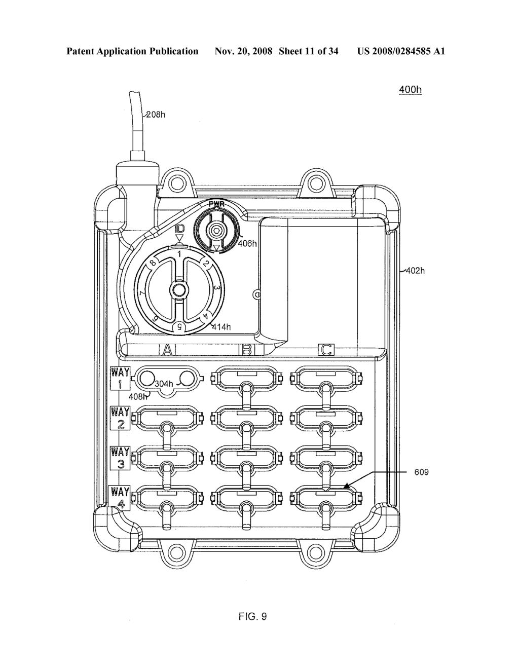 SYSTEM AND METHOD FOR COMMUNICATING POWER SYSTEM INFORMATION THROUGH A RADIO FREQUENCY DEVICE - diagram, schematic, and image 12