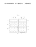 DISPLAY FOR A KEYPAD AND ELECTRONIC DEVICE HAVING THE SAME diagram and image