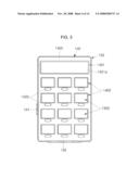 DISPLAY FOR A KEYPAD AND ELECTRONIC DEVICE HAVING THE SAME diagram and image