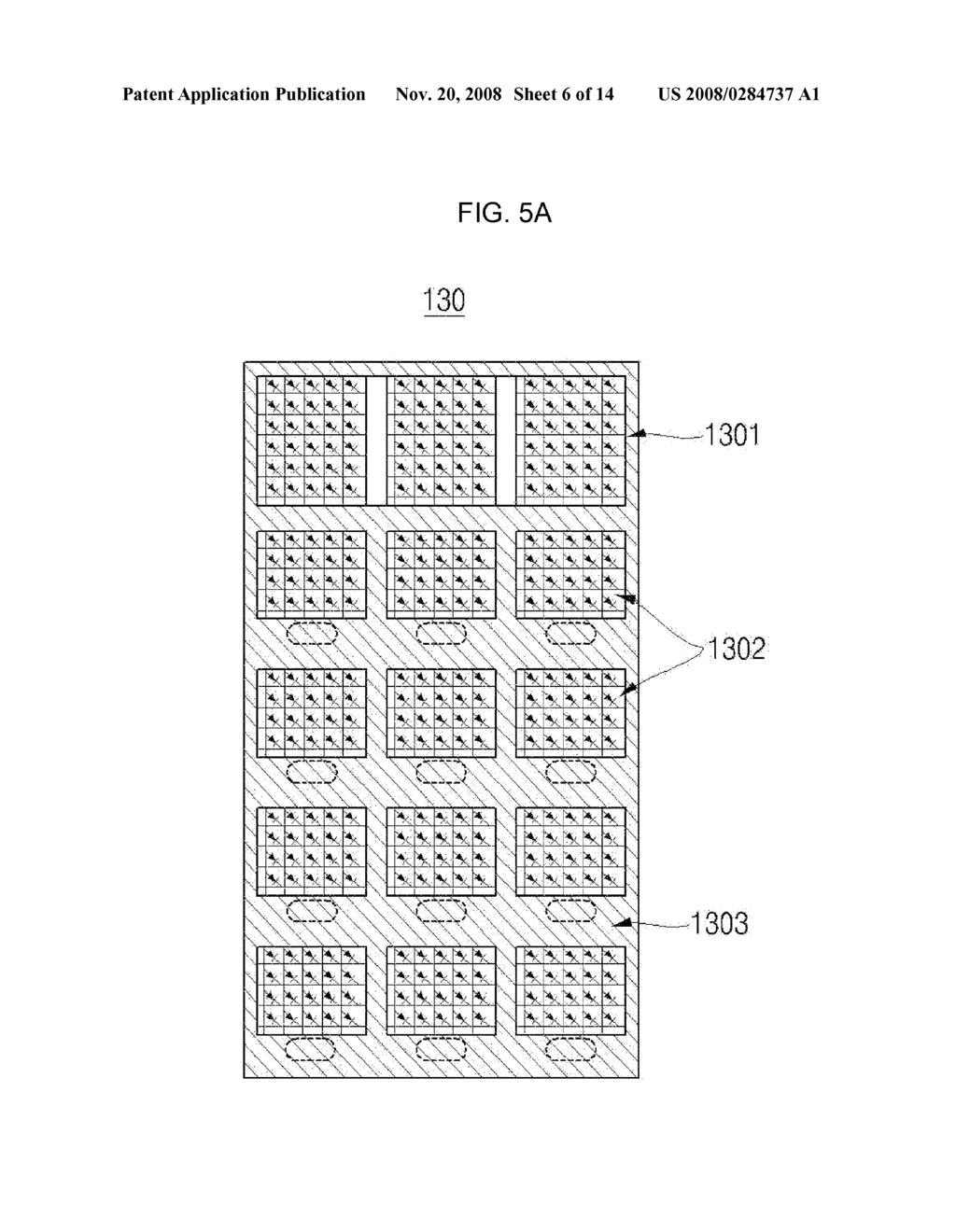 DISPLAY FOR A KEYPAD AND ELECTRONIC DEVICE HAVING THE SAME - diagram, schematic, and image 07