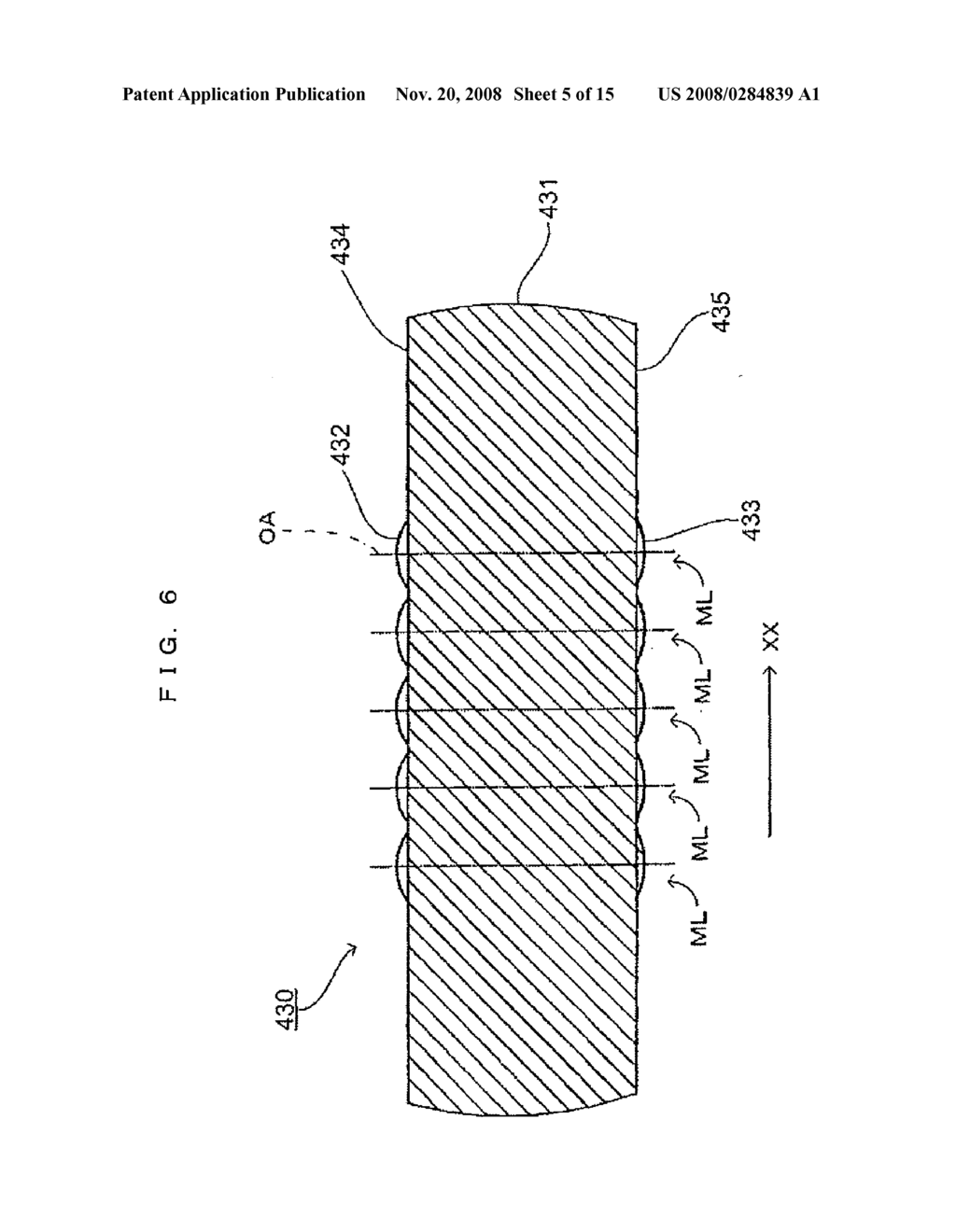 Light Shielding Member, A Line Head and An Image Forming Apparatus Using The Line Head - diagram, schematic, and image 06