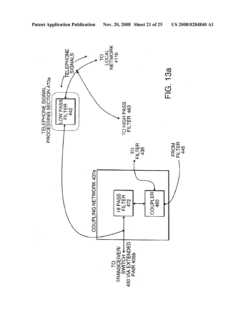 Method, System and Apparatus for Voice and Data Transmission Over A Conductive Path - diagram, schematic, and image 22