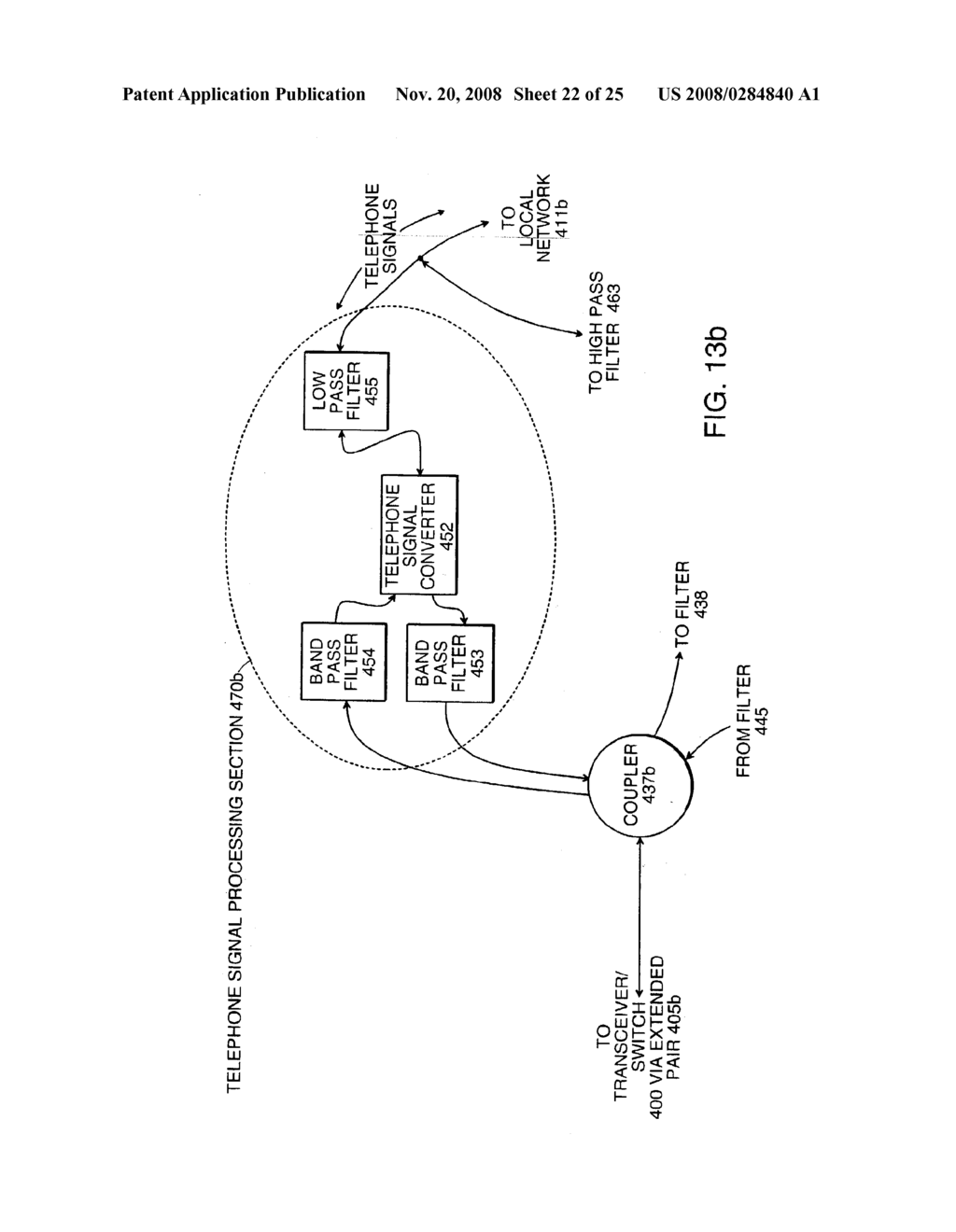 Method, System and Apparatus for Voice and Data Transmission Over A Conductive Path - diagram, schematic, and image 23