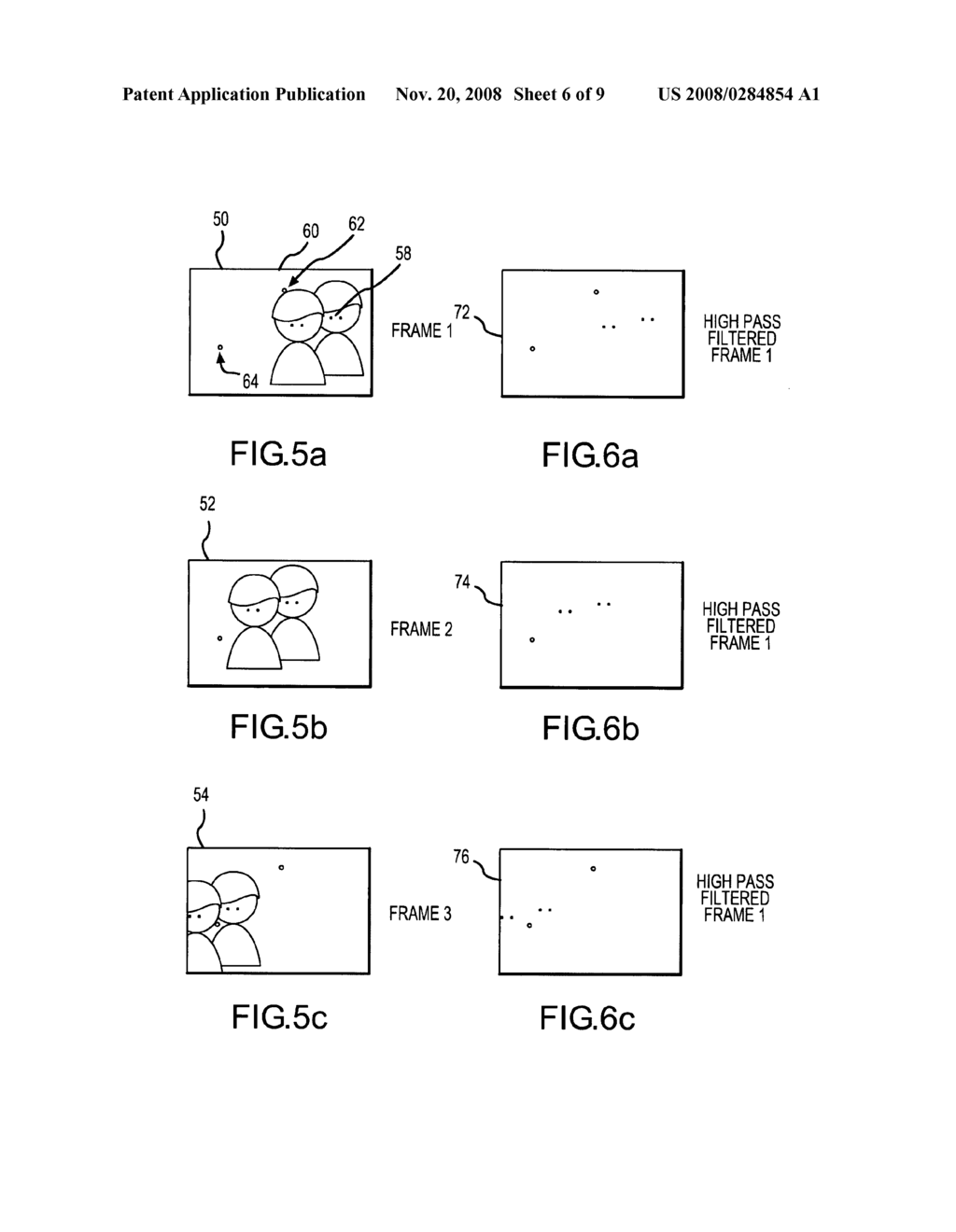 System and method of static pattern removal from movies captured using a digital CCD camera - diagram, schematic, and image 07