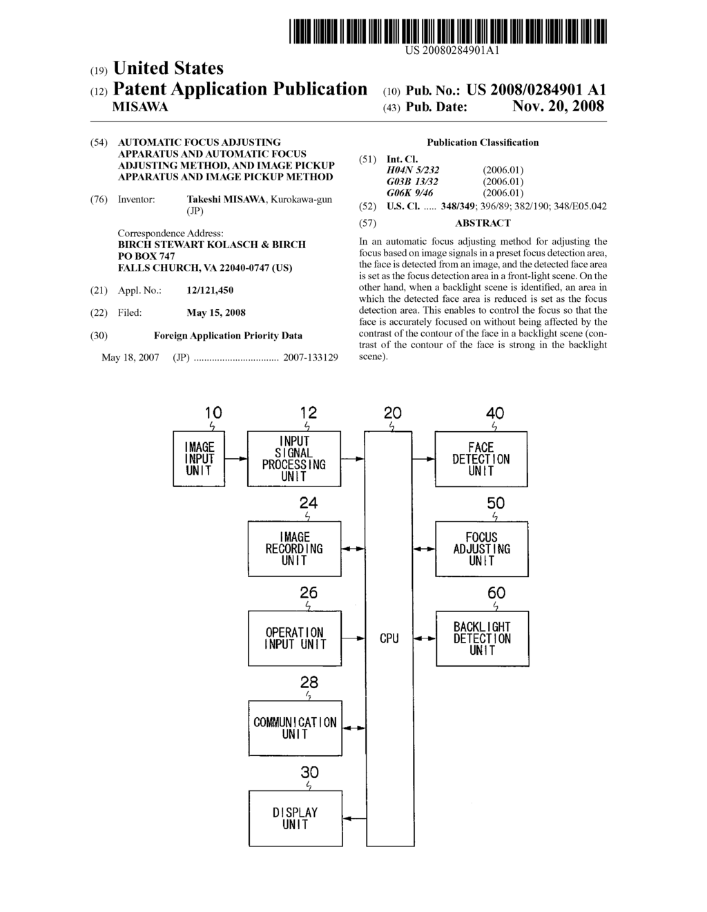 AUTOMATIC FOCUS ADJUSTING APPARATUS AND AUTOMATIC FOCUS ADJUSTING METHOD, AND IMAGE PICKUP APPARATUS AND IMAGE PICKUP METHOD - diagram, schematic, and image 01