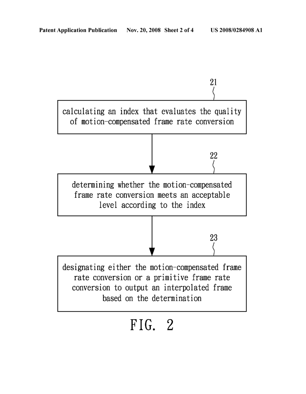 APPARATUS AND METHOD FOR FRAME RATE UP CONVERSION - diagram, schematic, and image 03