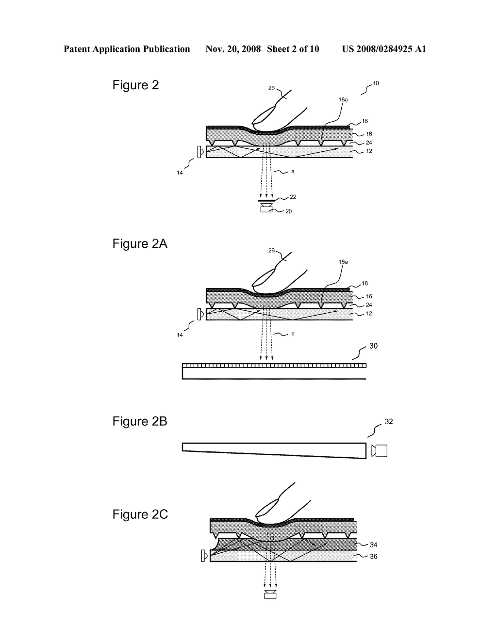 MULTI-TOUCH SENSING THROUGH FRUSTRATED TOTAL INTERNAL REFLECTION - diagram, schematic, and image 03