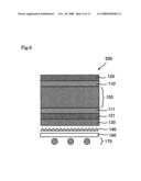 Polarizing Element, Liquid Crystal Panel, Liquid Crystal Television, and Liquid Crystal Display Apparatus diagram and image