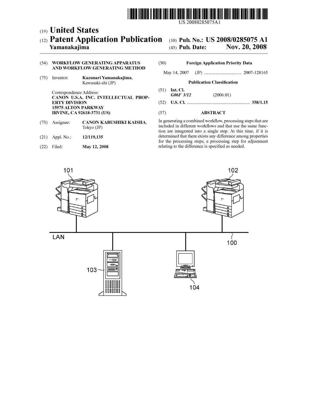 WORKFLOW GENERATING APPARATUS AND WORKFLOW GENERATING METHOD - diagram, schematic, and image 01