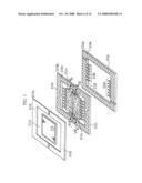 Micro-actuation element provided with torsion bars diagram and image