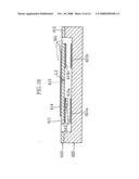 Micro-actuation element provided with torsion bars diagram and image