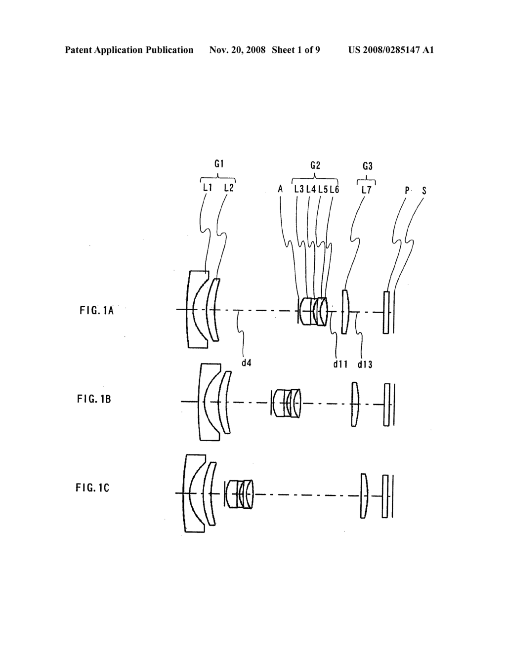 Zoom lens system, imaging device and camera - diagram, schematic, and image 02