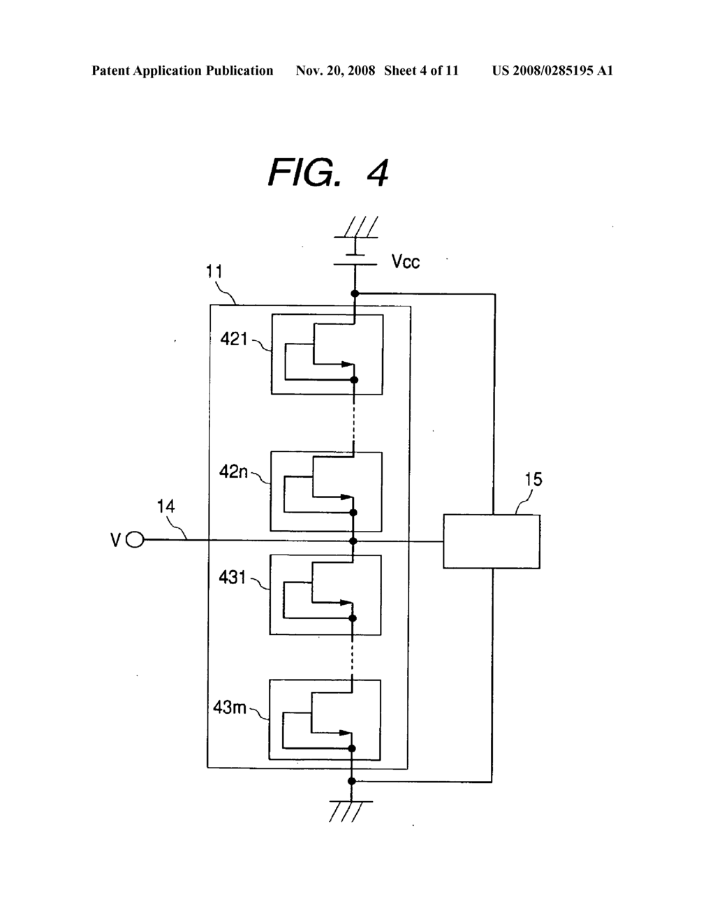 INTEGRATED CIRCUIT WITH PROTECTION AGAINST ELECTROSTATIC DAMAGE - diagram, schematic, and image 05