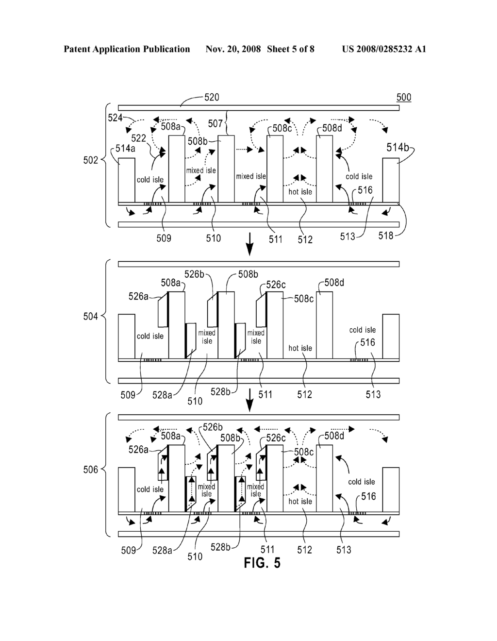 Techniques for Data Center Cooling - diagram, schematic, and image 06