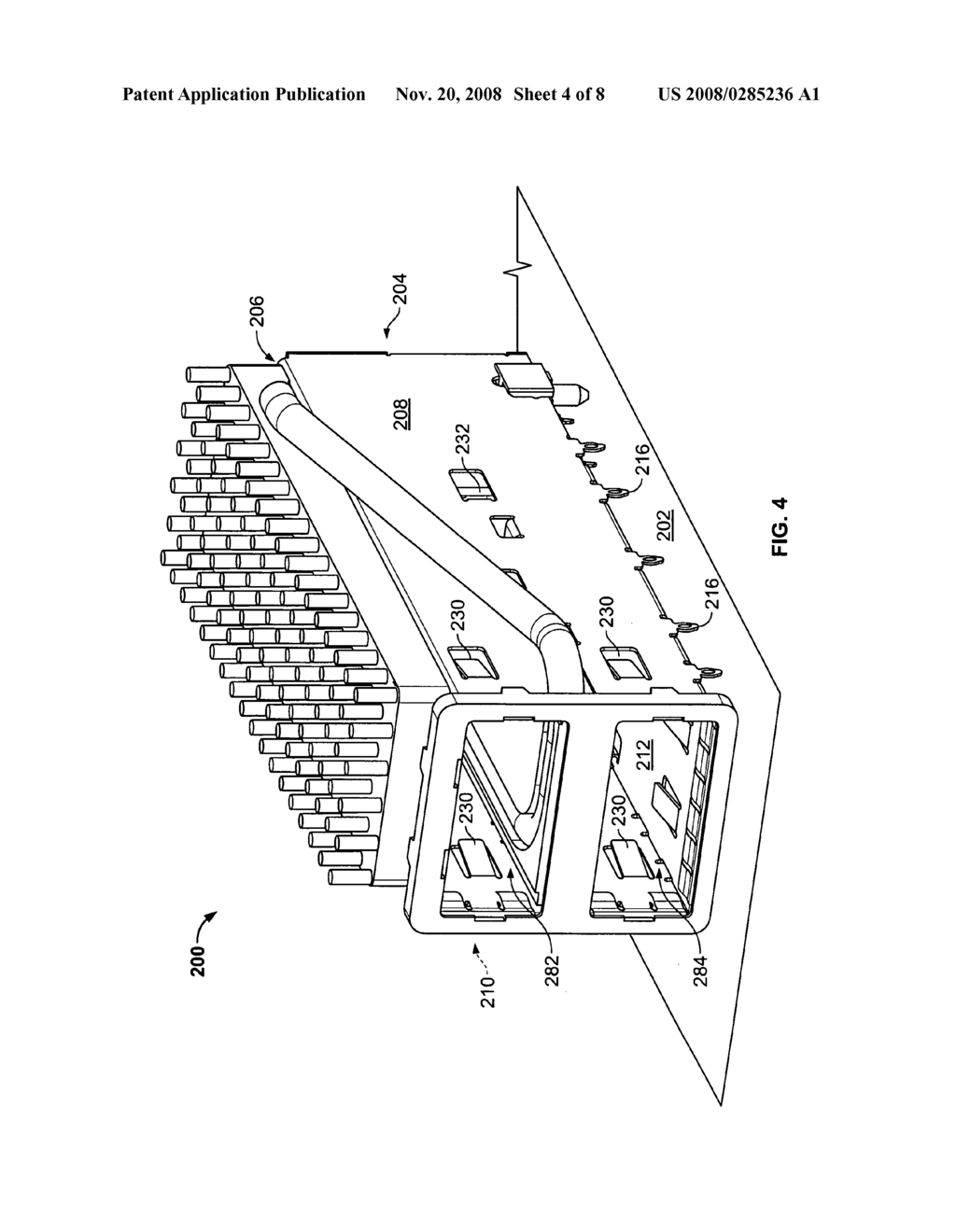 Heat transfer system for a receptacle assembly - diagram, schematic, and image 05