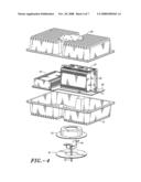 Induction fluorescent light fixture diagram and image