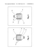 Self-contained full light cut-off light pollution-free bulb diagram and image