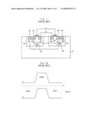 Semiconductor memory device employing clamp for preventing latch up diagram and image