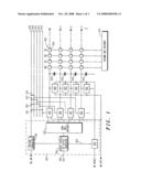 Method and circuit for stressing upper level interconnects in semiconductor devices diagram and image