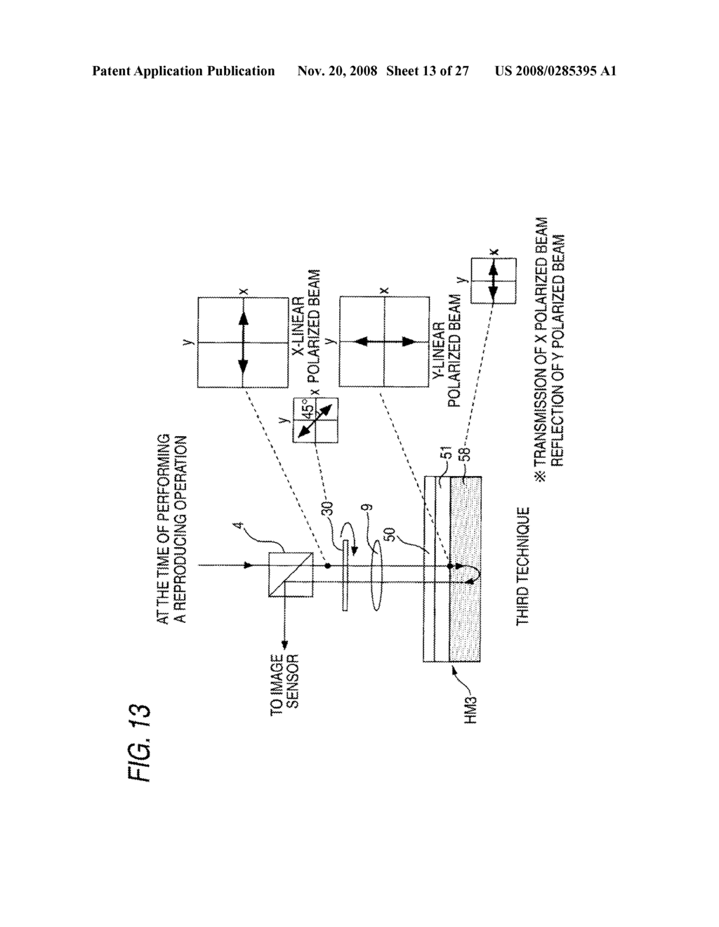 BEAM APPLYING METHOD, OPTICAL RECORDING MEDIUM, AND RECORDING AND REPRODUCING APPARATUS - diagram, schematic, and image 14