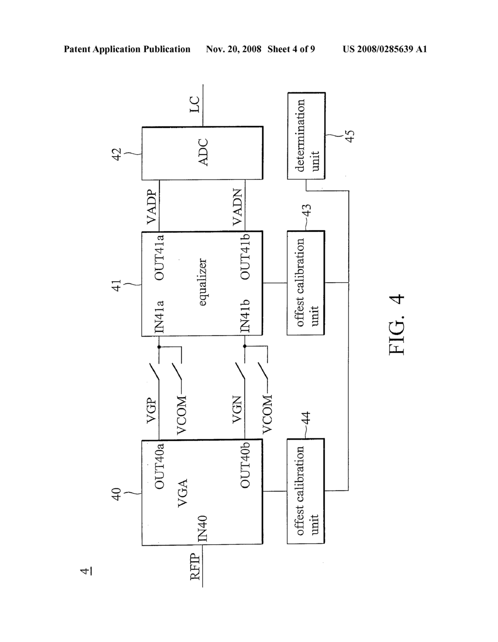 OFFSET CALIBRATION METHODS AND RADIO FREQUENCY DATA PATH CIRCUITS - diagram, schematic, and image 05