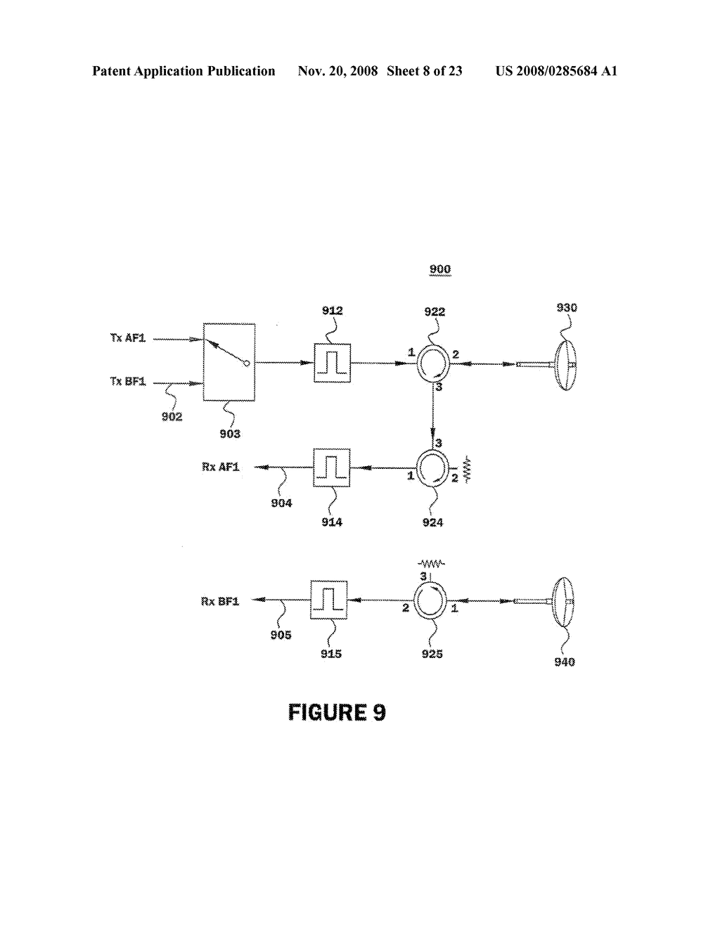 Compact Dual Receiver Architecture for Point to Point Radio - diagram, schematic, and image 09