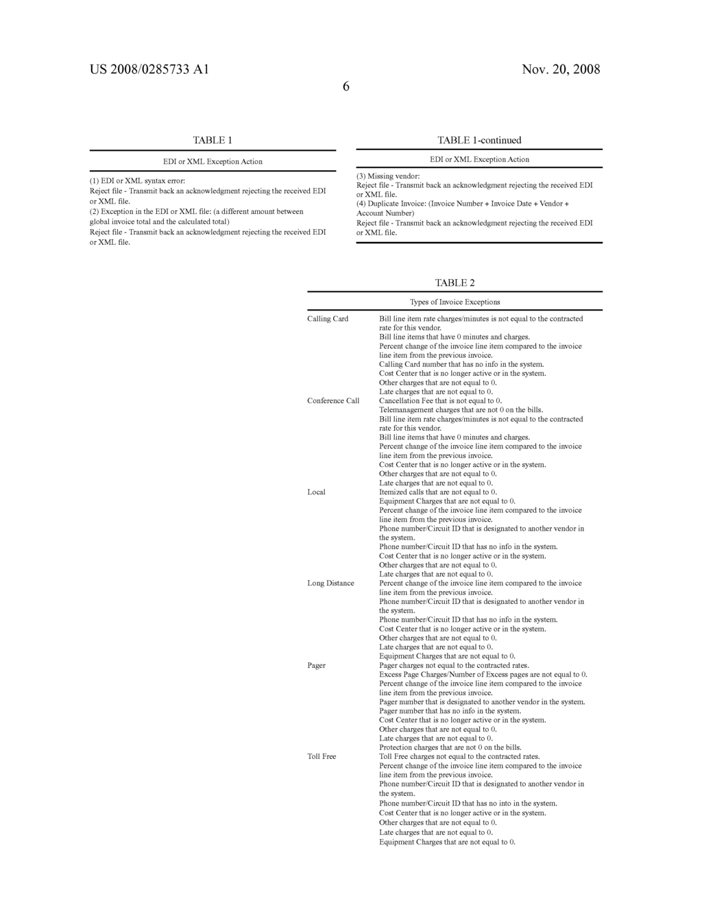 Systems and Methods for Analyzing Telecommunications Invoices for Payment - diagram, schematic, and image 09