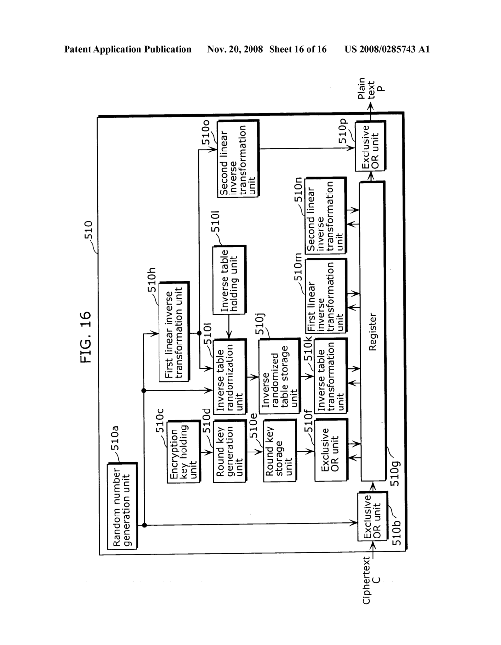 Data Encryption Device and Data Encryption Method - diagram, schematic, and image 17