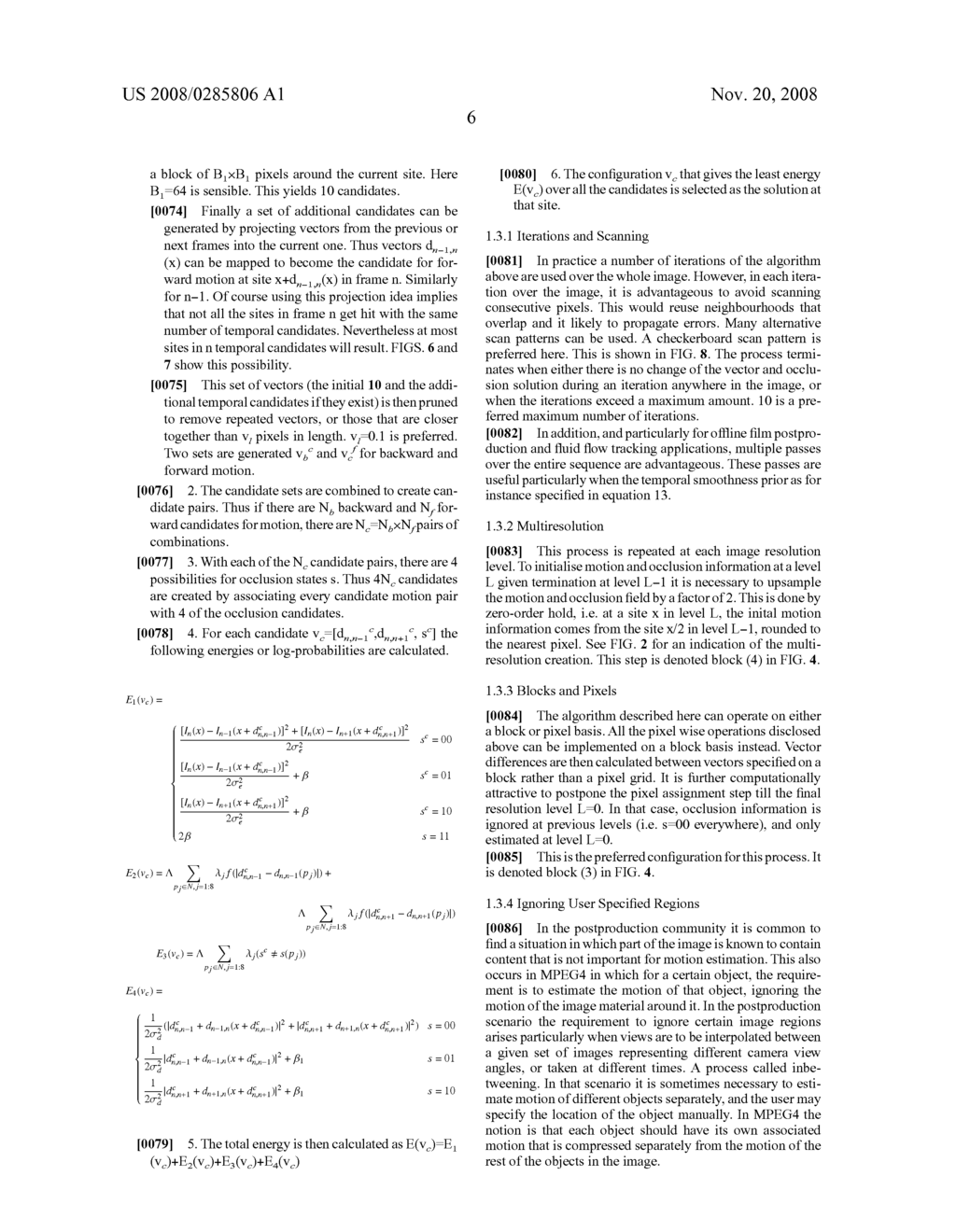 Method for Estimating Motion and Occlusion - diagram, schematic, and image 11