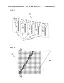 Optoelectronic multiplane sensor and method for monitoring objects diagram and image