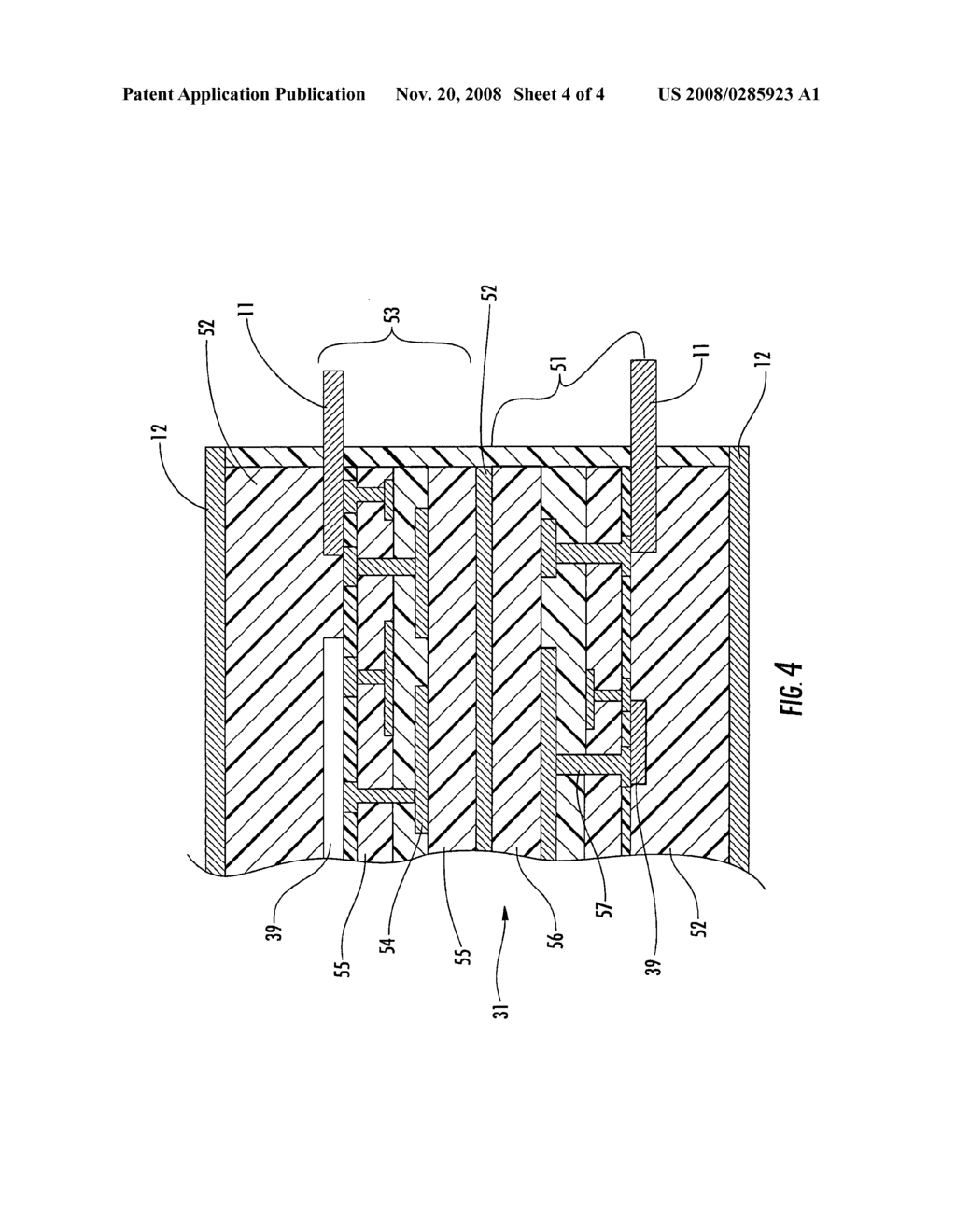 FIBER OPTIC CONNECTOR, ACTIVE CONTACT INSERTS THEREFOR, AND ASSOCIATED METHODS - diagram, schematic, and image 05